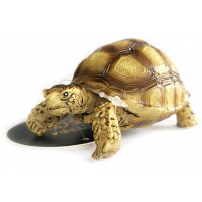 Figurine tortue sillonnée -...