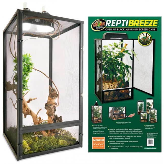 Cage pour caméléon "Reptibreeze" Zoomed