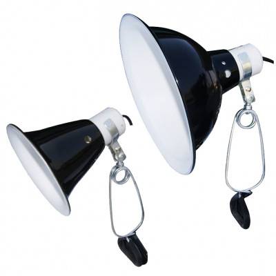 Support de lampe + dôme en céramique "Dome clamp lamp" - Komodo