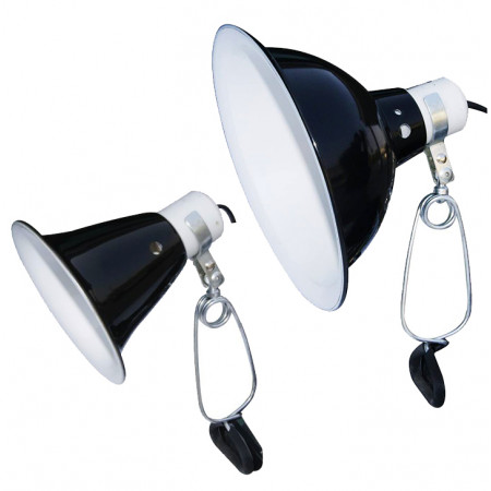 Support de lampe + dôme en céramique "Dome clamp lamp" - Komodo