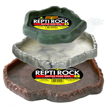 Gamelle plate "spéciale tortue" ReptiRock - Zoomed