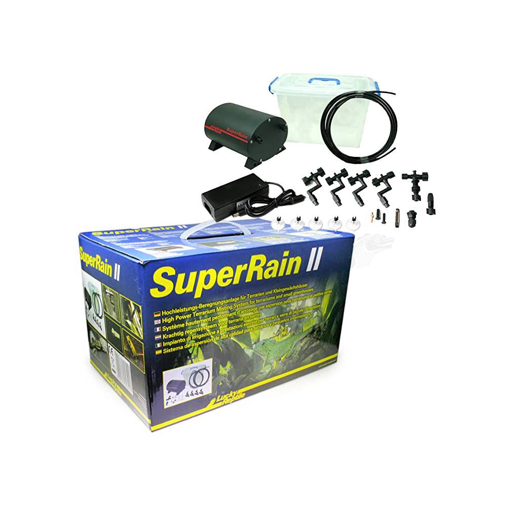 Kit de pulvérisation pour terrarium Super Rain II - Lucky Reptile