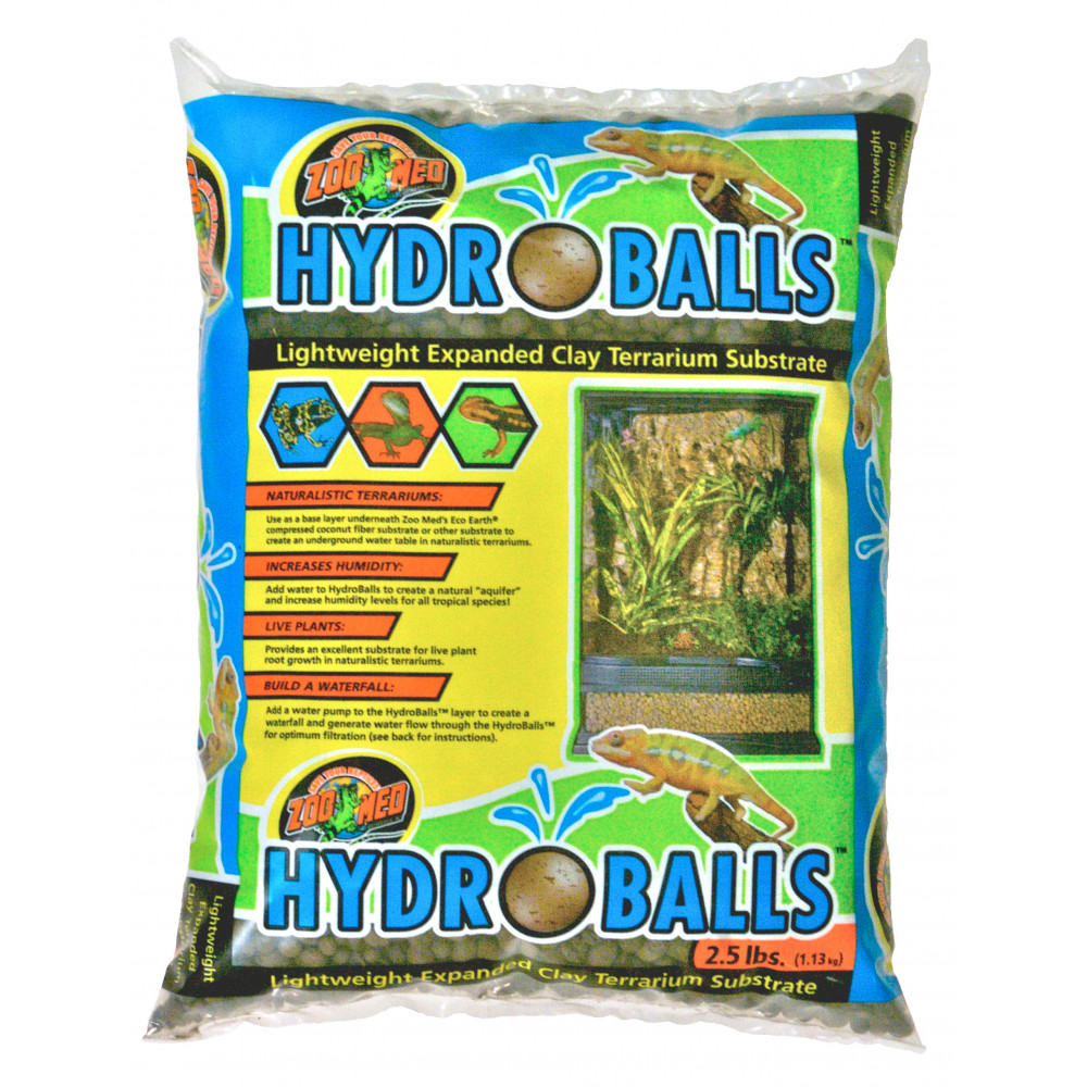 Billes d'argile pour drainage Hydroballs - ZooMed
