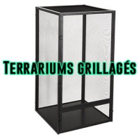 Cages grillagées